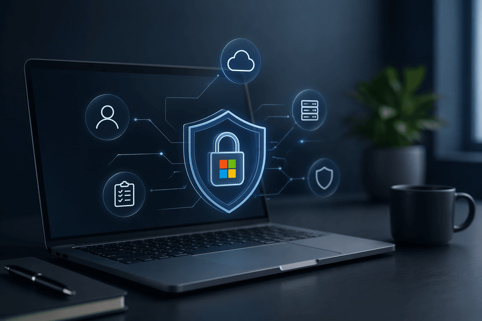 Lösungsübersicht: Komplette Erneuerung der IT mit Security by Design — Microsoft Intune, CrowdStrike, Veeam